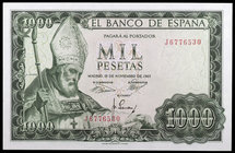 1965. 1000 pesetas. (Ed. D72a) (Ed. 471b). 19 de noviembre, San Isidoro. Serie J. S/C-.