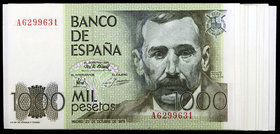 1979. 1000 pesetas. (Ed. E3a). 23 de octubre, Pérez Galdós. 24 billetes, series: A a N, P a T y V a Z. S/C-/S/C.