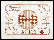 Balaguer. 10 céntimos. (T. 344). Raro. MBC.