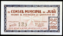 Juià. 25 céntimos. (T. 1473). Nº 139. Escaso así. S/C-.