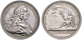 Altdeutsche Münzen und Medaillen 
 Altdorf, Universität 
 Silbermedaille 1753 von F.A. Schega, auf den Tod von Georg Christoph Volkamer von Kirchens...