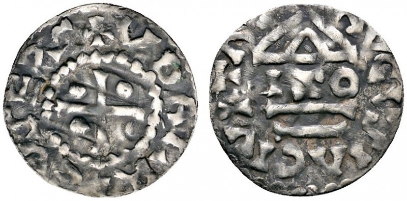 Altdeutsche Münzen und Medaillen 
 Augsburg, Bistum 
 Ulrich 923-973 
 Denar ...