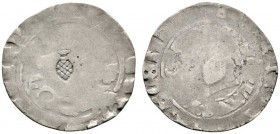 Altdeutsche Münzen und Medaillen 
 Augsburg, Stadt 
 Prager Groschen mit Gegenstempel &quot;Stadtpyr&quot; von Augsburg. Krusy A 6, 4. 2,52 g
 Münz...
