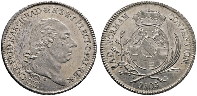 Altdeutsche Münzen und Medaillen 
 Baden-Durlach 
 Karl Friedrich 1746-1811 
...