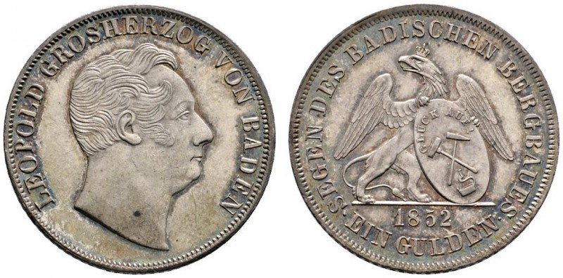 Altdeutsche Münzen und Medaillen 
 Baden-Durlach 
 Leopold 1830-1852 
 Ausbeu...