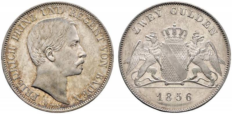Altdeutsche Münzen und Medaillen 
 Baden-Durlach 
 Friedrich I. 1852-1907 
 D...
