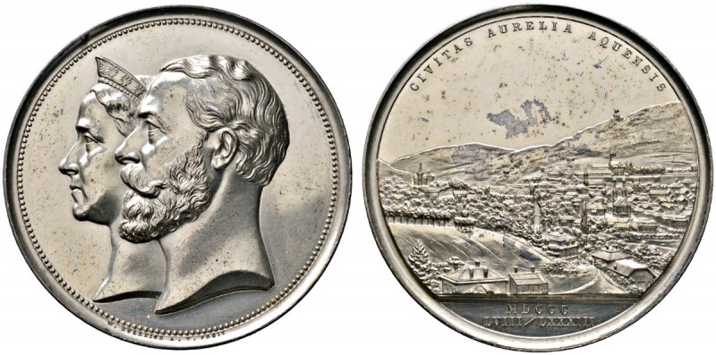 Altdeutsche Münzen und Medaillen 
 Baden-Durlach 
 Friedrich I. 1852-1907 
 S...