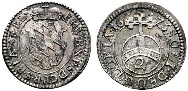 Altdeutsche Münzen und Medaillen 
 Bayern 
 Ferdinand Maria 1651-1679 
 Halbb...