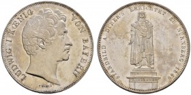 Altdeutsche Münzen und Medaillen 
 Bayern 
 Ludwig I. 1825-1848 
 Geschichtsdoppeltaler 1840. Dürerstandbild zu Nürnberg. AKS 101, J. 69, Thun 78, ...