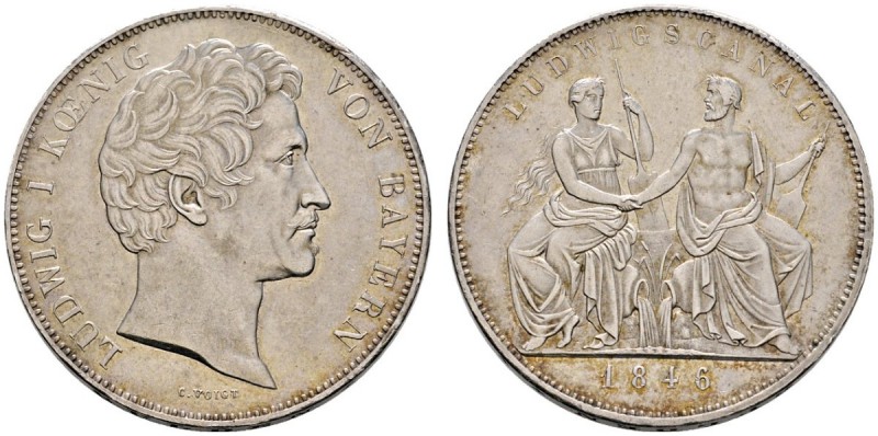 Altdeutsche Münzen und Medaillen 
 Bayern 
 Ludwig I. 1825-1848 
 Geschichtsd...