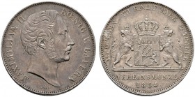 Altdeutsche Münzen und Medaillen 
 Bayern 
 Maximilian II. Joseph 1848-1864 
 Doppelter Vereinstaler 1854. AKS 146, J. 85, Thun 91, Kahnt 119.
 fe...