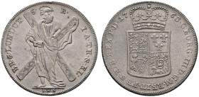 Altdeutsche Münzen und Medaillen 
 Braunschweig-Calenberg-Hannover 
 Georg III. 1760-1820 
 Ausbeutetaler 1763 -Clausthal-. St. Andreas. Welter 280...