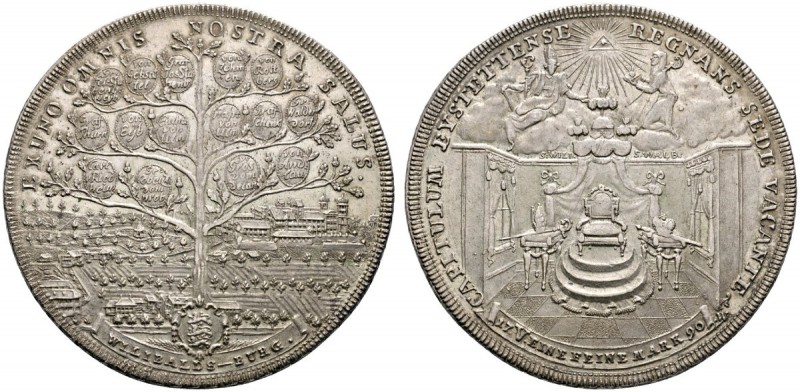 Altdeutsche Münzen und Medaillen 
 Eichstätt, Bistum 
 Sedisvakanz 1790 
 Dop...