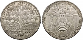 Altdeutsche Münzen und Medaillen 
 Eichstätt, Bistum 
 Sedisvakanz 1790 
 Doppelter Konventionstaler 1790. Stempel von P.P. Werner. Eichbaum mit de...