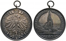 Altdeutsche Münzen und Medaillen 
 Esslingen, Stadt 
 Tragbare Silbermedaille 1893 unsigniert, auf das 14. Württembergische Landesschießen. Stadtans...