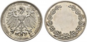 Altdeutsche Münzen und Medaillen 
 Esslingen, Stadt 
 Silberne Prämienmedaille o.J. (um 1900) von O. Beh, des Württembergischen Hundezüchter-Vereins...