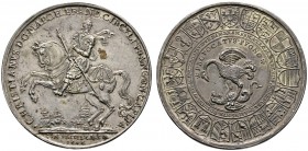 Altdeutsche Münzen und Medaillen 
 Fränkischer Kreis 
 Silbermedaille 1606 von Chr. Maler, auf die Kreisobristenwürde des Markgrafen Christian von B...