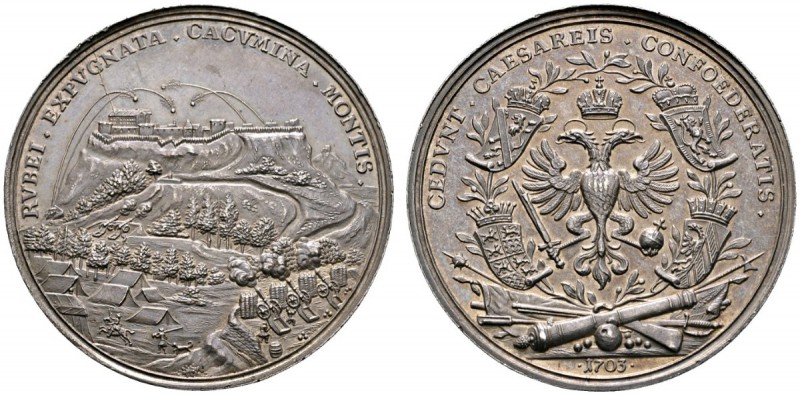 Altdeutsche Münzen und Medaillen 
 Fränkischer Kreis 
 Silbermedaille 1703 von...