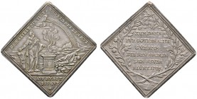 Altdeutsche Münzen und Medaillen 
 Fürstenberg 
 Joseph Wenzel Ernst 1704-1762 
 Silberne Bergwerksklippe 1704/1705 von G.F. Nürnberger. Ausbeute d...