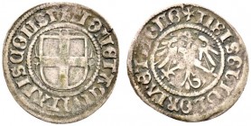 Altdeutsche Münzen und Medaillen 
 Konstanz, Stadt 
 Vierer (4 Pfennige) o.J. (1535) Stadtschild / Linksblickender Adler. Nau 89.
 selten, sehr sch...
