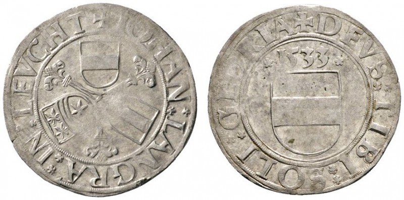 Altdeutsche Münzen und Medaillen 
 Leuchtenberg 
 Johann IV. 1487-1531 
 Batz...