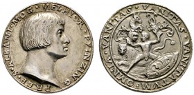 Altdeutsche Münzen und Medaillen 
 Mainz, Ritterstift St. Alban 
 Silbermedaille o.J. unsigniert (wohl von M. Gebel), auf den Probst Melchior Pfinzi...