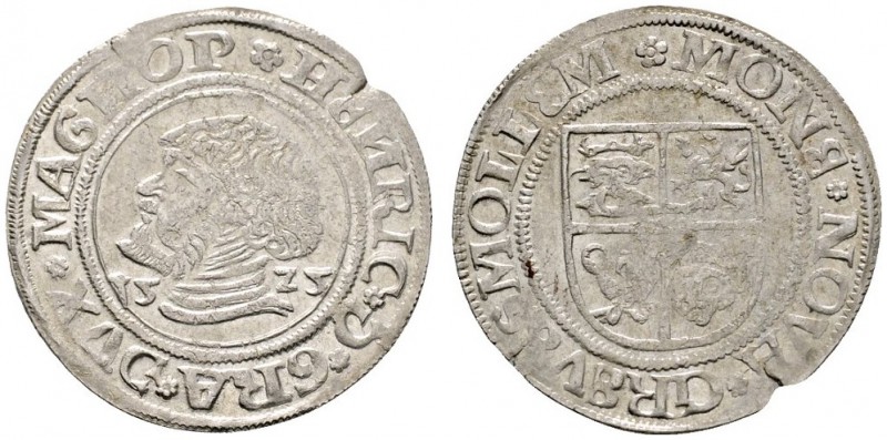 Altdeutsche Münzen und Medaillen 
 Mecklenburg-Schwerin 
 Heinrich V. 1503-155...