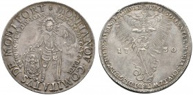 Altdeutsche Münzen und Medaillen 
 Montfort, Grafschaft 
 Anton der Jüngere 1693-1733 
 Taler, sogen. Gegenreformationstaler 1730. Hl. Johann von M...