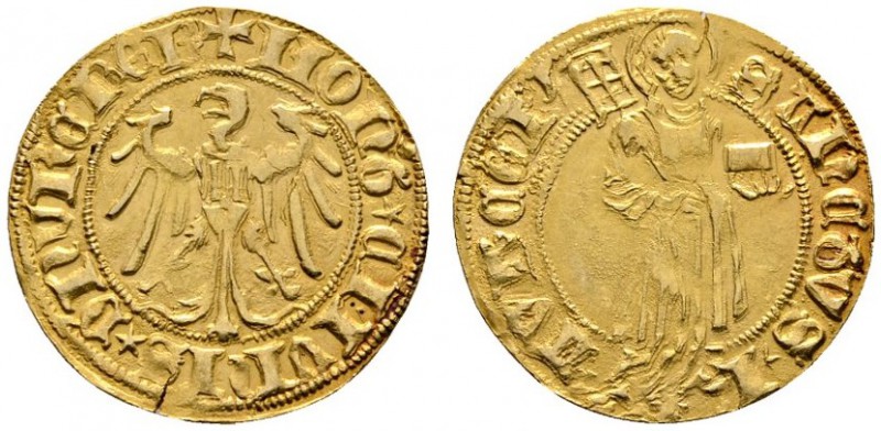 Altdeutsche Münzen und Medaillen 
 Nürnberg, Stadt 
 Goldgulden o.J. (ab 1429)...