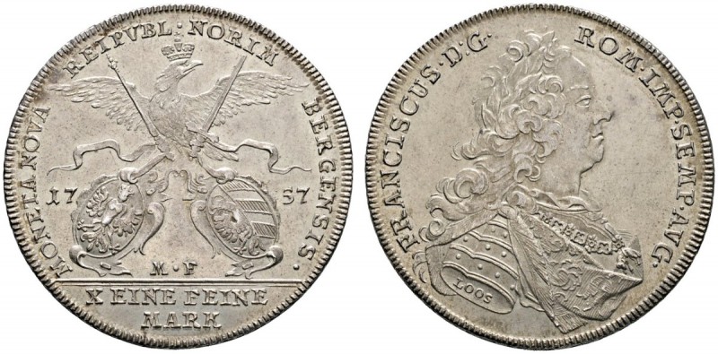 Altdeutsche Münzen und Medaillen 
 Nürnberg, Stadt 
 Konventionstaler 1758. St...