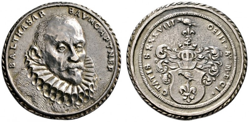 Altdeutsche Münzen und Medaillen 
 Nürnberg, Stadt 
 Silbermedaille 1601 unsig...