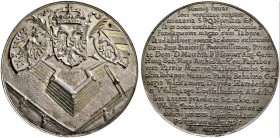 Altdeutsche Münzen und Medaillen 
 Nürnberg, Stadt 
 Große Silbermedaille 1613 von G. Holdermann (nach dem Entwurf von J. Wolff d.J.), auf die Grund...
