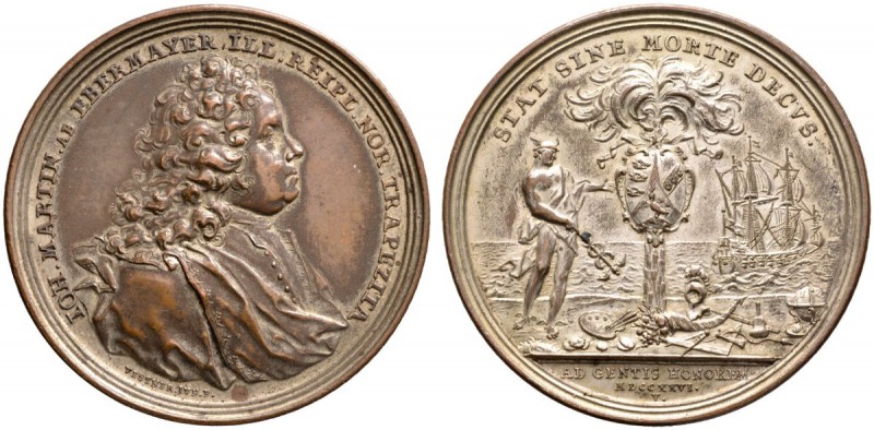Altdeutsche Münzen und Medaillen 
 Nürnberg, Stadt 
 Versilberte Bronzemedaill...