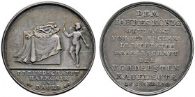 Altdeutsche Münzen und Medaillen 
 Nürnberg, Stadt 
 Silbermedaille 1782 von J.L. Oexlein, der Gesellschaft der Vordersten Kaufleute. Ähnlich wie vo...