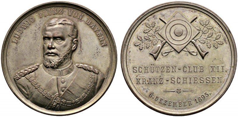 Altdeutsche Münzen und Medaillen 
 Nürnberg, Stadt 
 Versilberte Bronzemedaill...