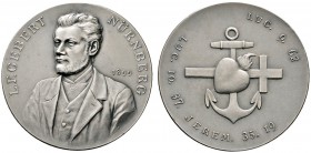 Altdeutsche Münzen und Medaillen 
 Nürnberg, Stadt 
 Mattierte Silbermedaille 1899 von L.Chr. Lauer, auf Ludwig Friedrich Gebert (Sohn und Nachfolge...