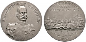 Altdeutsche Münzen und Medaillen 
 Nürnberg, Stadt 
 Mattierte Silbermedaille 1901 von L.Chr. Lauer, auf den Besuch des bayerischen Prinzen Rupprech...