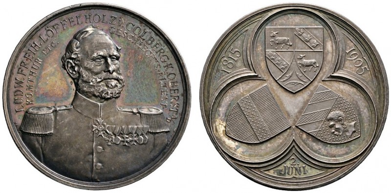 Altdeutsche Münzen und Medaillen 
 Nürnberg, Stadt 
 Silbermedaille 1905 von L...