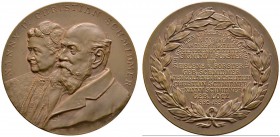 Altdeutsche Münzen und Medaillen 
 Nürnberg, Stadt 
 Bronzemedaille 1907 unsigniert, auf die Goldene Hochzeit von Christian und K.P.M. Schmidmer sow...