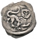 Altdeutsche Münzen und Medaillen 
 Regensburg, herzoglich bayerische Münzstätte 
 Otto II. der Erlauchte 1231-1253 
 Pfennig um 1240. Löwe nach rec...