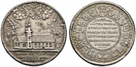 Altdeutsche Münzen und Medaillen 
 Regensburg, Stadt 
 Silbermedaille 1627 unsigniert, auf die Grundsteinlegung der Dreifaltigkeitskirche. Ähnlich w...