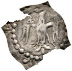 Altdeutsche Münzen und Medaillen 
 Rottweil, königliche Münzstätte 
 Vierzipfeliger Pfennig um 1160/80. Adler mit linksgerichteten Kopf in einem mit...