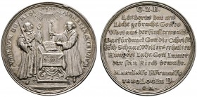 Altdeutsche Münzen und Medaillen 
 Sachsen-Albertinische Linie 
 Friedrich August I. (&quot;August der Starke&quot;) 1694-1733 
 Silbermedaille 171...