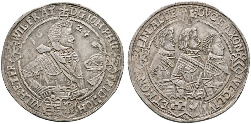 Altdeutsche Münzen und Medaillen 
 Sachsen-Altenburg 
 Johann Philipp und sein...