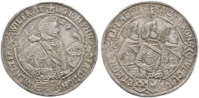 Altdeutsche Münzen und Medaillen 
 Sachsen-Altenburg 
 Johann Philipp und seine drei Brüder 1603-1625 
 Taler 1624 -Saalfeld-. Kernb. 6.2b, Slg. Me...