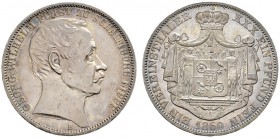Altdeutsche Münzen und Medaillen 
 Schaumburg-Lippe 
 Georg Wilhelm 1807-1860 
 Vereinstaler 1860 B. AKS 5, J. 15, Thun 389, Kahnt 525.
 Prachtexe...