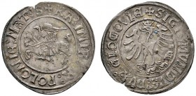 Altdeutsche Münzen und Medaillen 
 Schlesien-Glogau, Stadt 
 Groschen o.J. (1505/06). +KASIMIR [Doppelringel] R [Doppelringel] POLONIE [Doppelringel...