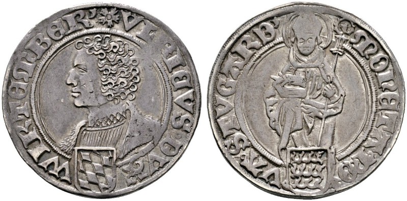 Altdeutsche Münzen und Medaillen 
 Württemberg 
 Herzog Ulrich 1498-1550 
 Di...
