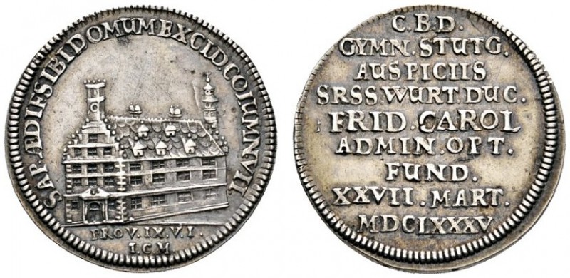 Altdeutsche Münzen und Medaillen 
 Württemberg 
 Friedrich Karl 1677-1693 
 S...