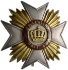 Altdeutsche Münzen und Medaillen 
 Württemberg 
 Wilhelm II. 1891-1918 
 Orden der Württembergischen Krone, Bruststern zum Komturkreuz (verliehen 1...